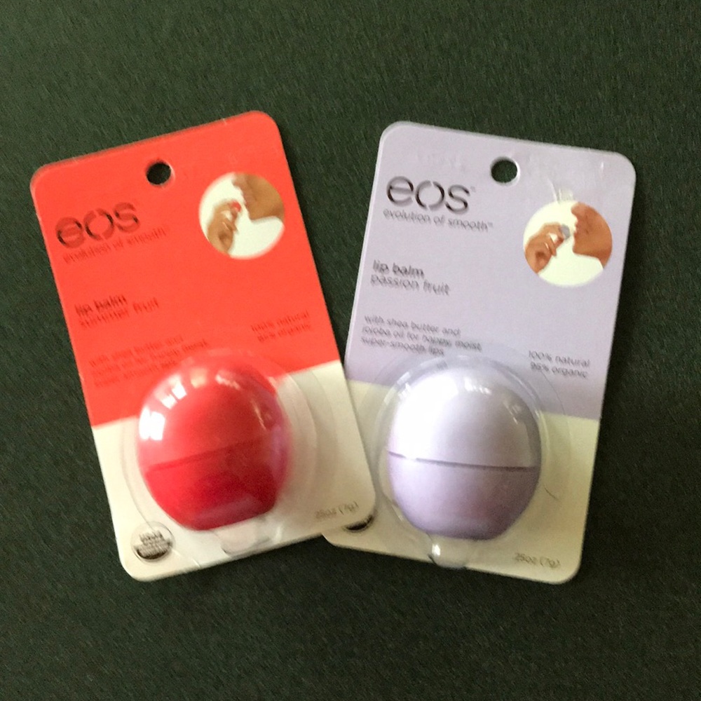 Lip balm selling both for $7